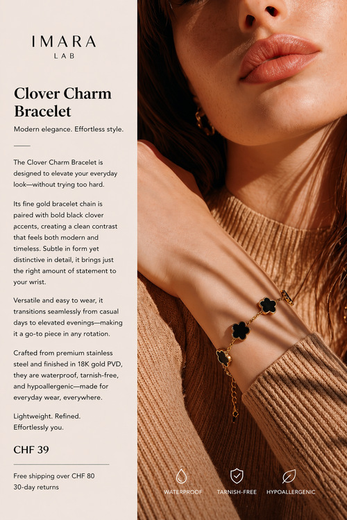 Clover Charm Bracelet