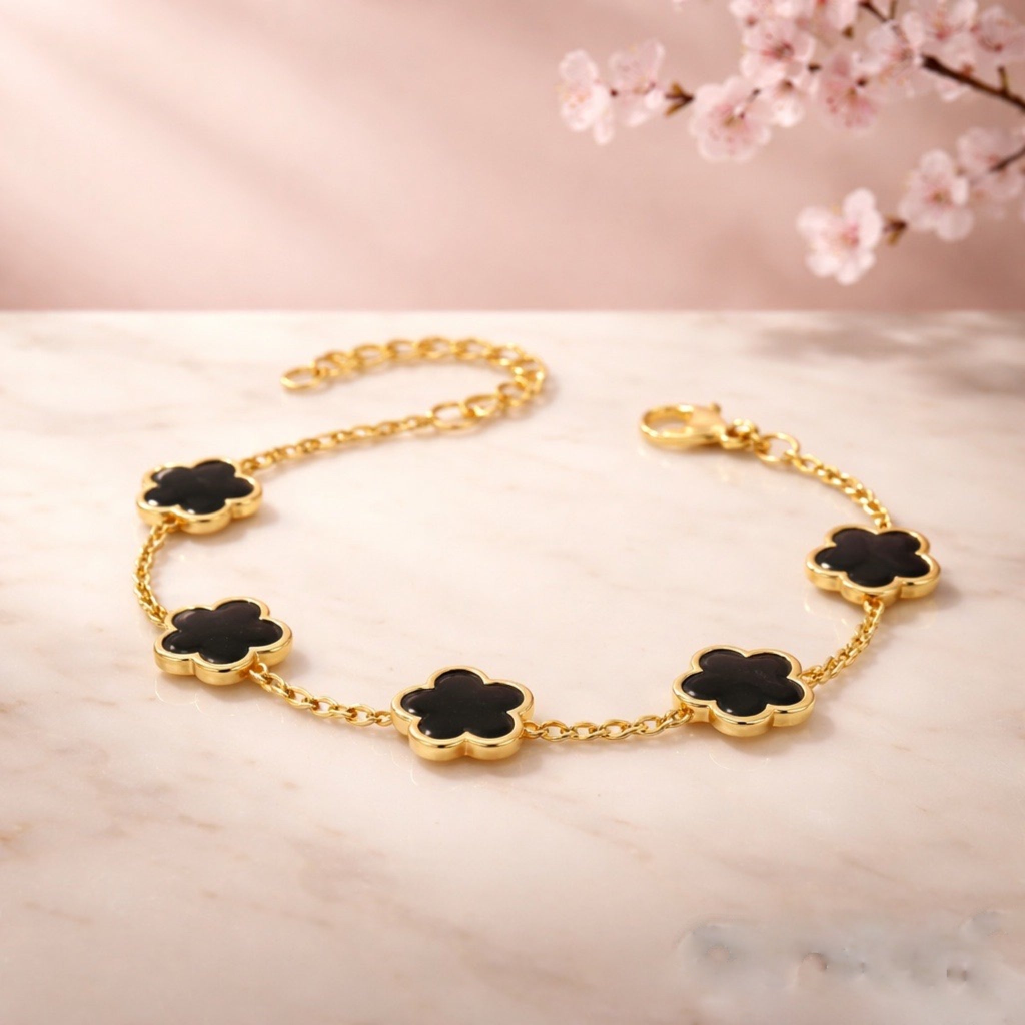 Clover Charm Bracelet
