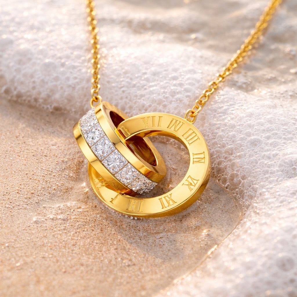 Interlock Pendant Necklace