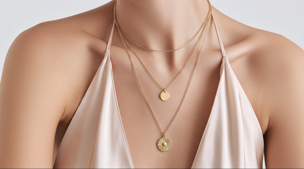Layered Coin Necklace