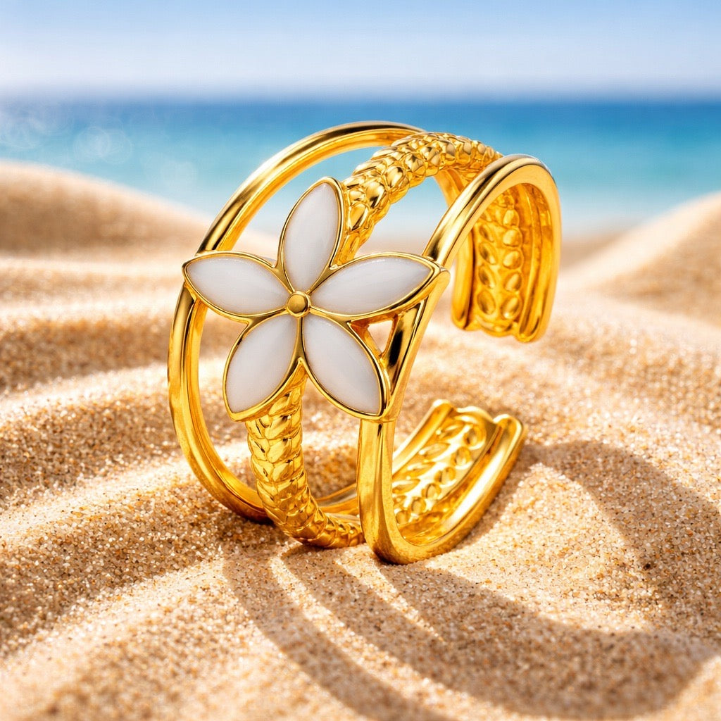 Flora Open Ring