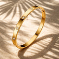 Crystal Line Bangle
