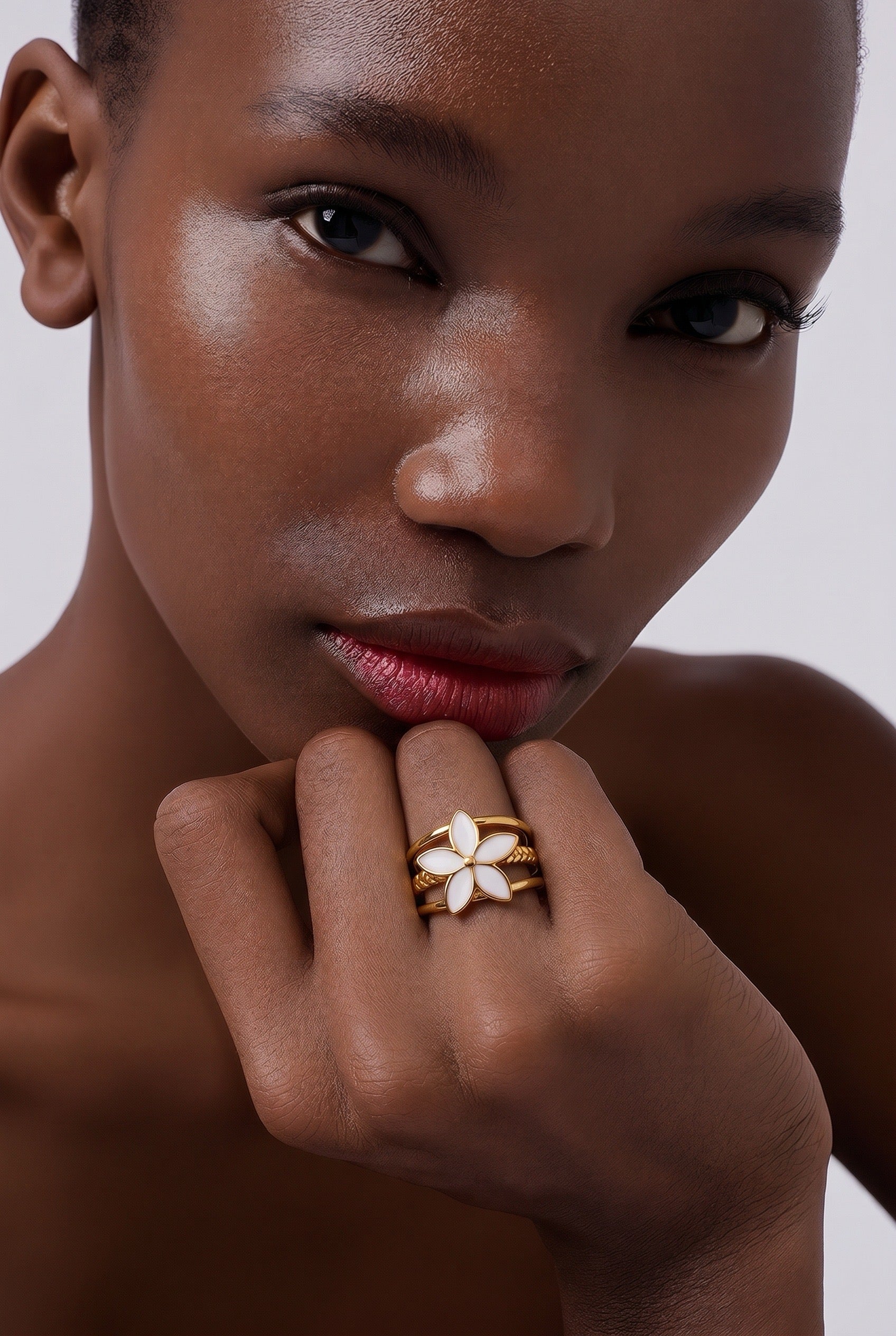 Flora Open Ring