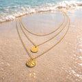Layered Coin Necklace