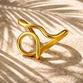 Fluid Line Statement Ring