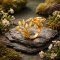 Olive Branch Statement Ring