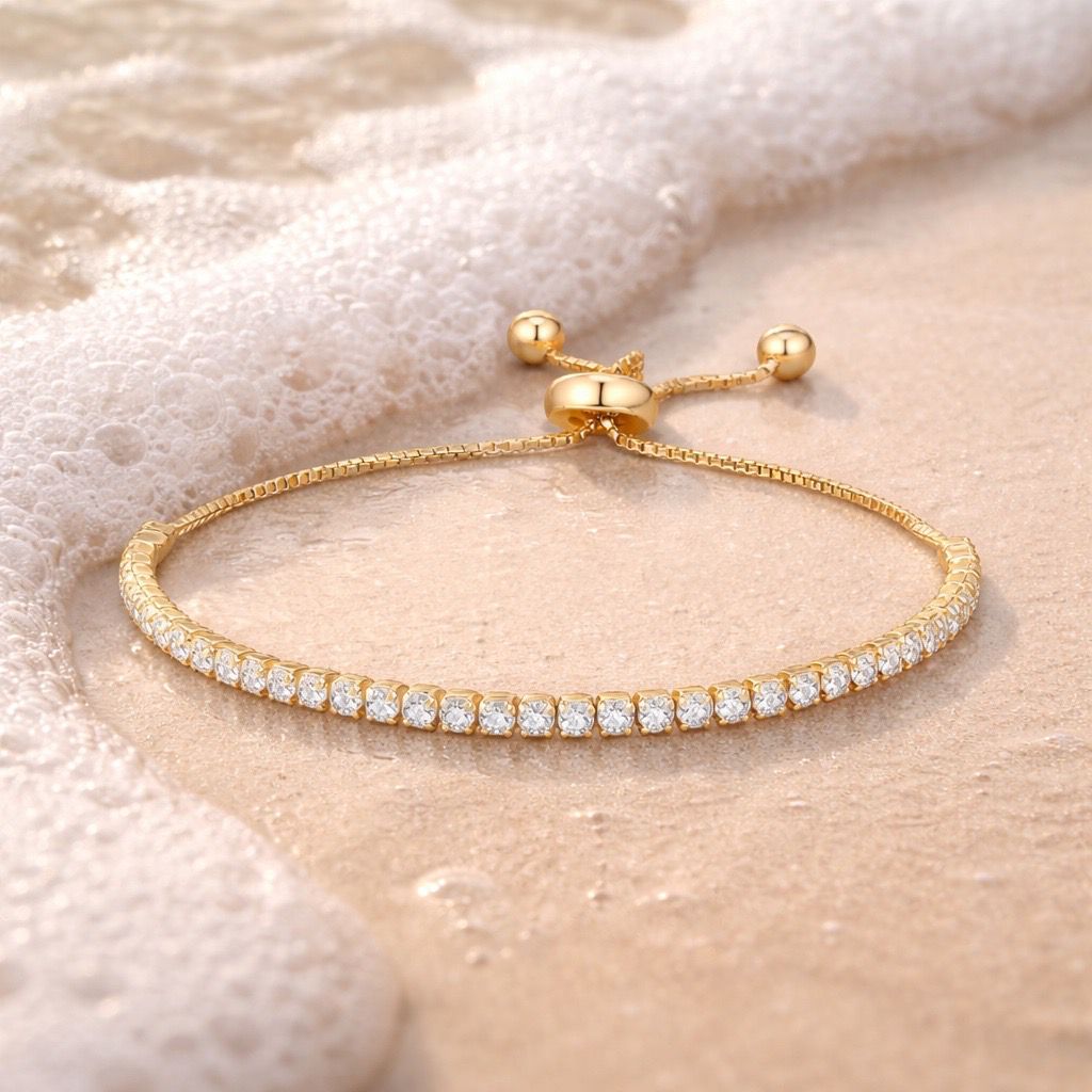 Crystal Line Bracelet